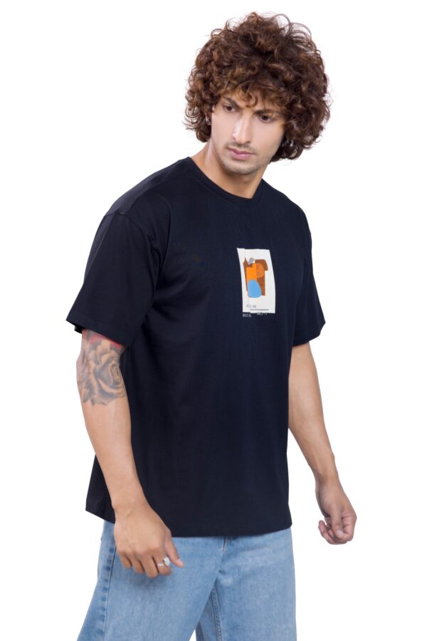 Oversized T-shirt with Shorts Co-Ords - Image 4